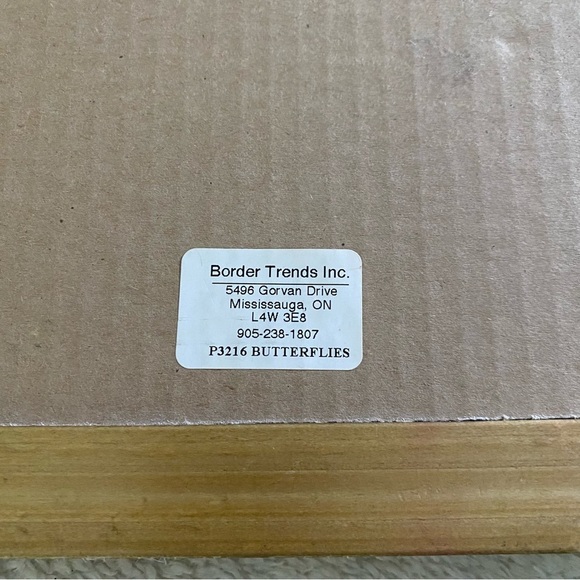 Garden Rose Botanical Illustration Print with butterfly gold frame 10x10 inch - Picture 5 of 5